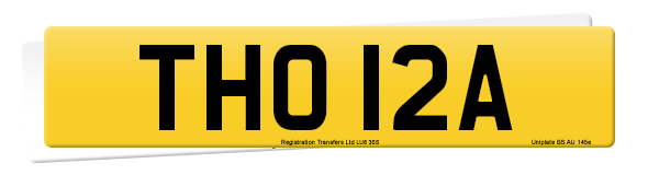 Registration number THO 12A